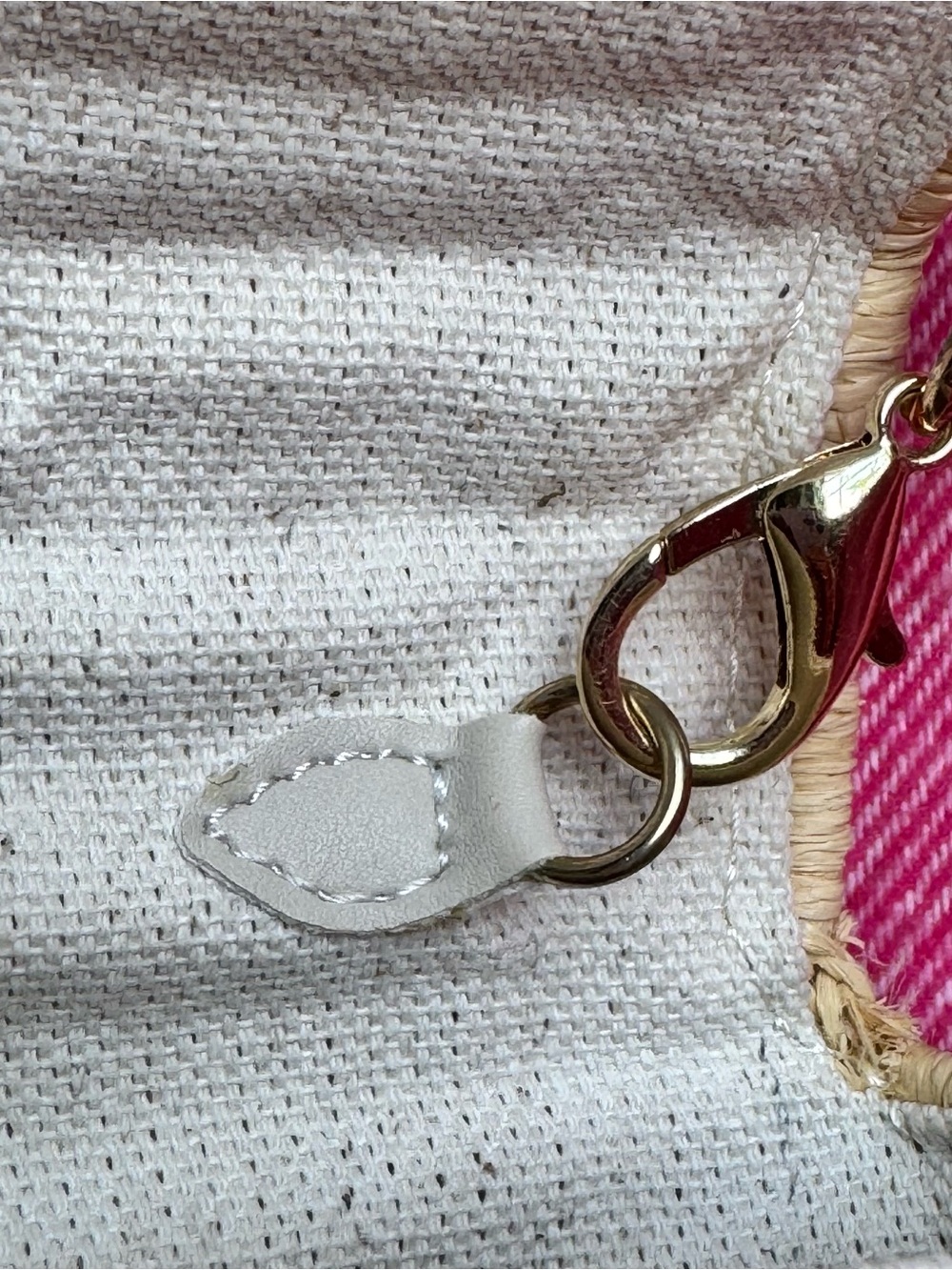 BEAU & RO Straw Shoulder Bag in Natural and Taupe - Picture 8 of 11